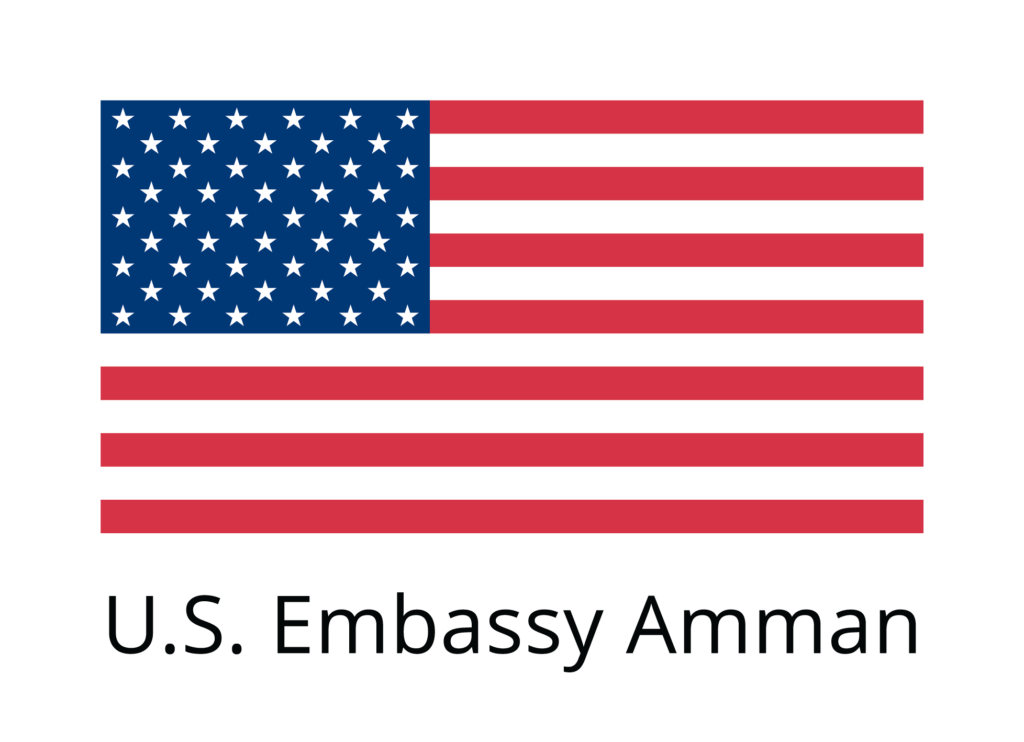USA Amman Flag Logo